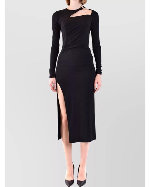 Dondup Black Midi Dress