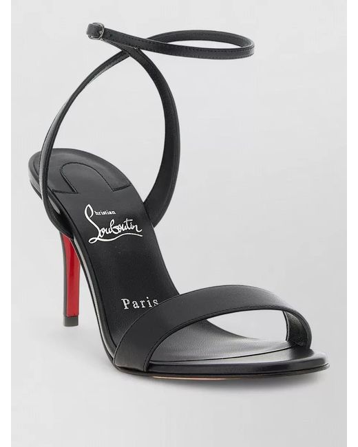Christian Louboutin Multicolor Leather Ankle-Strap Sandals
