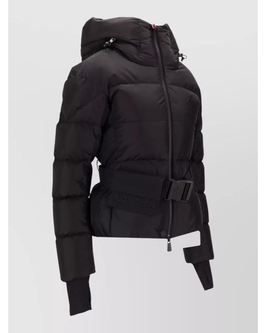 Moncler Black Polyester Puffer Jacket