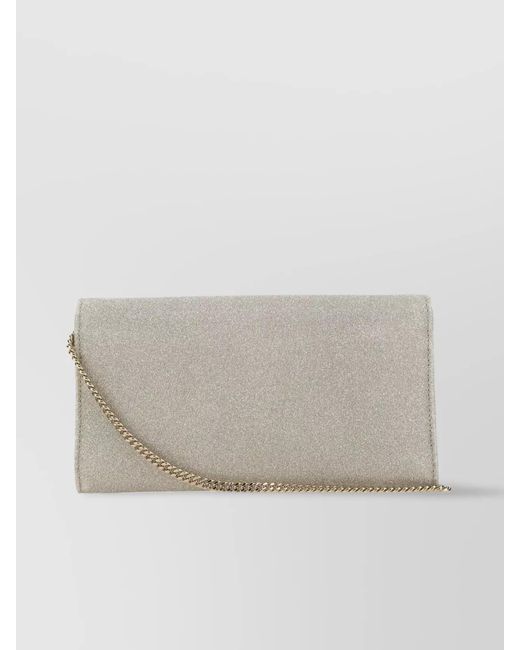 Jimmy Choo Multicolor Emmie Leather Clutch Bag