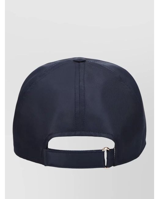 Borsalino Blue Hiker Baseball Cap Curved Brim Waterproof
