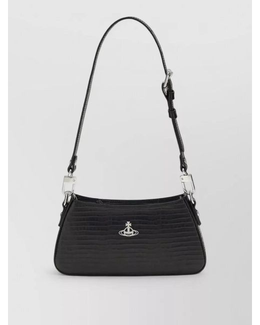 Vivienne Westwood White Tasha Leather Shoulder Bag