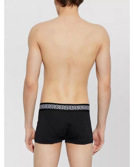 Versace Black Low-Rise Boxer Briefs Set for men