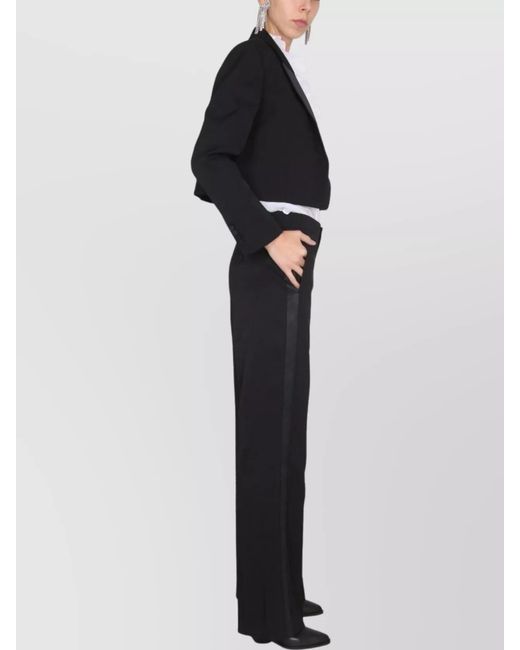 Isabel Marant Blue Wool Tailored Trousers