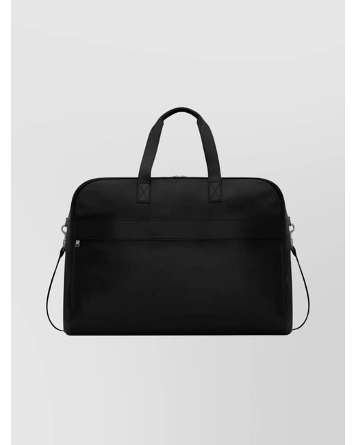 Saint Laurent Black Leather Shoulder Bag for men