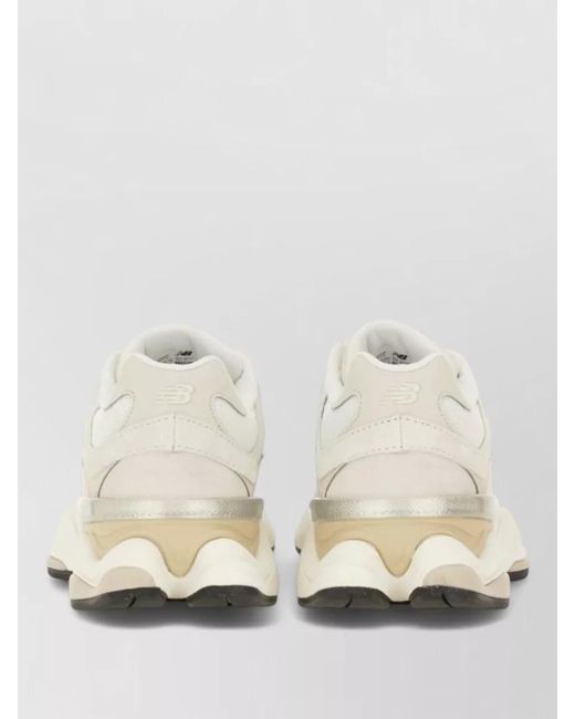 New Balance Natural Suede Mesh Low-Top Sneakers