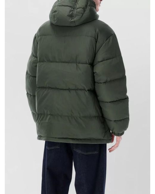 Carhartt Green Recycled Polyester Puffer Jacket for men