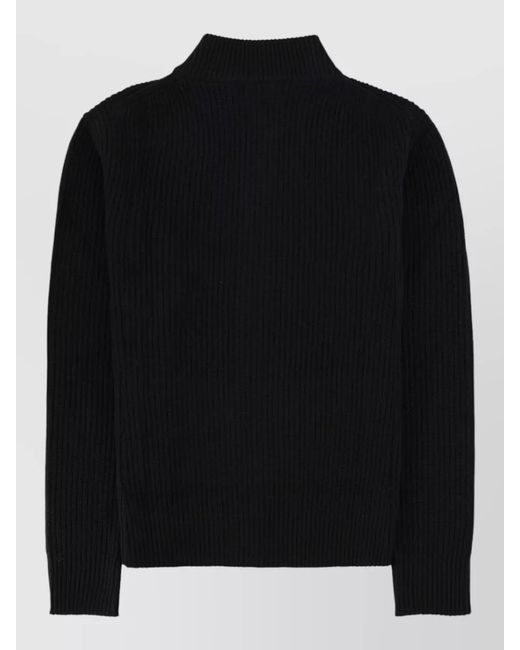 Vivienne Westwood Black Cashmere Wool Fisherman Jumper for men
