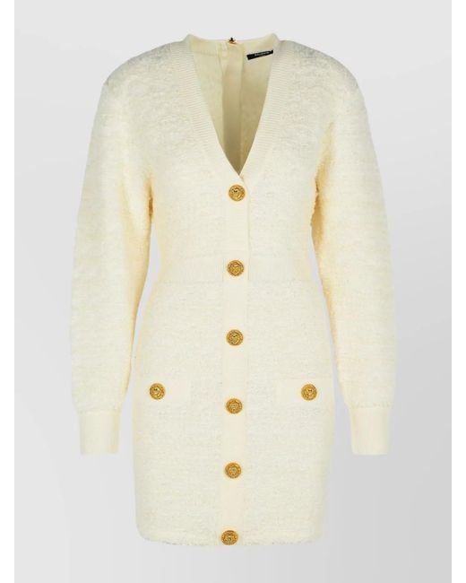 Balmain Natural Maxi Dress