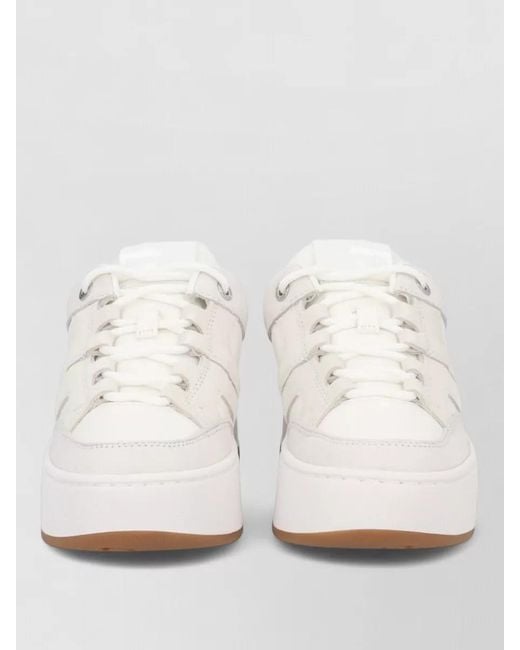 Michael Kors White Low-Top Sneakers