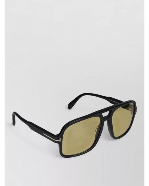 Tom Ford Green Sunglasses Square Frame Tinted Lenses Ft0884 01E