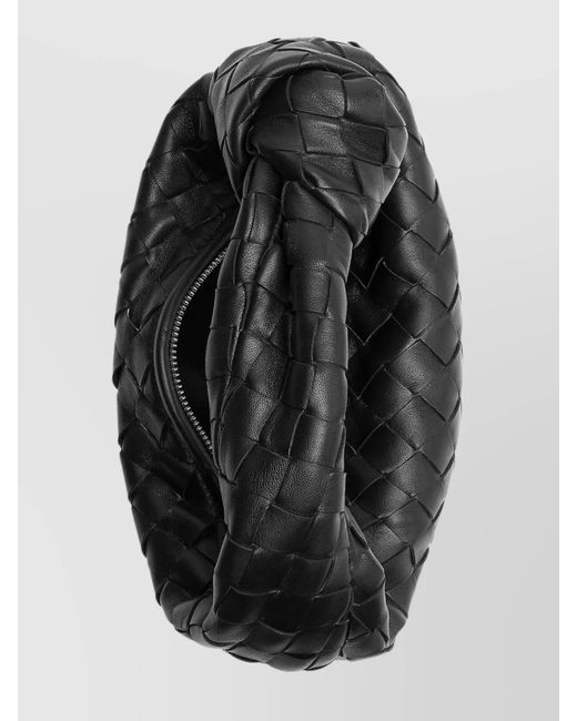 Bottega Veneta Black Jodie Mini Leather Shoulder Bag