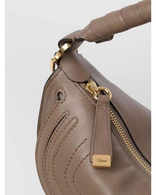 Chloé Multicolor Marcie Mini Leather Shoulder Bag