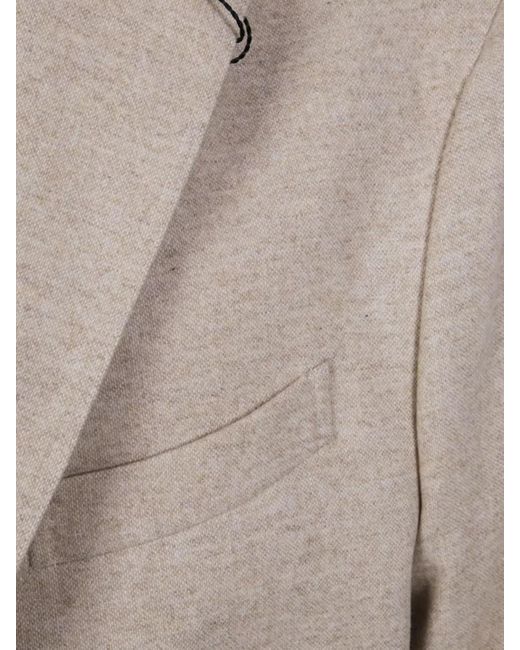 Boglioli Natural Wool Jacket for men