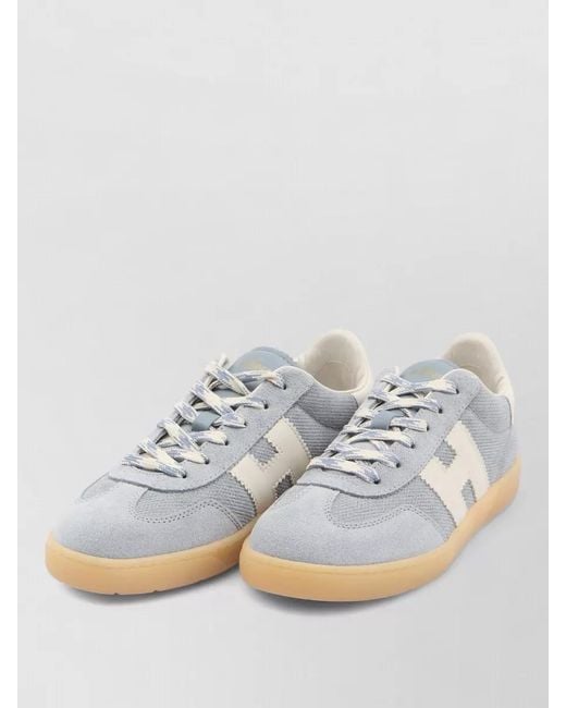 Hogan Multicolor Leather Low-Top Sneakers