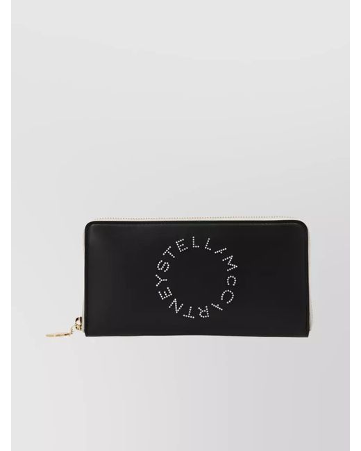 Stella McCartney Black Leather Wallet