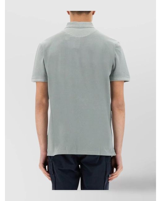Woolrich Gray Mackinack Polo Shirt for men