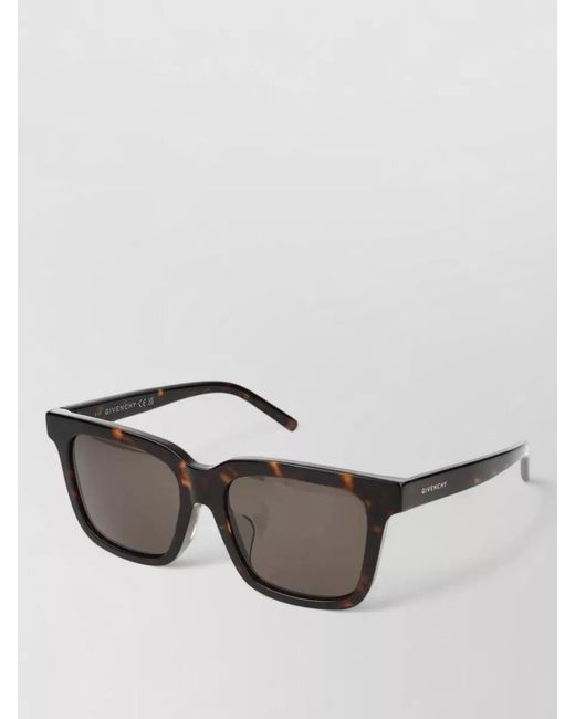 Givenchy Gray Gv40084F Square Frame Sunglasses Tortoiseshell