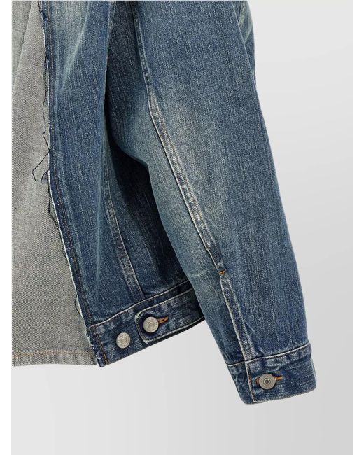 MM6 by Maison Margiela Blue Denim Jacket