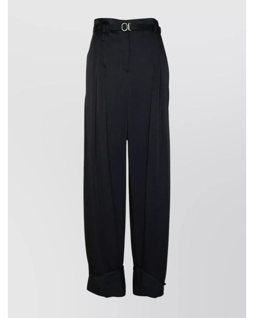Jil Sander Blue Tailored Trousers