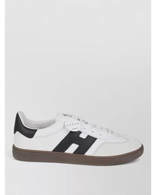 Hogan Metallic Cool Sneakers Lace Up H Detail for men