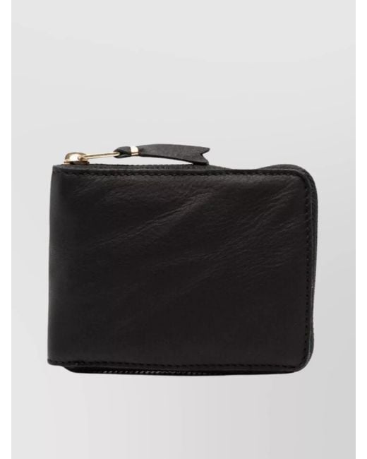 Comme des Garçons Black Leather Wallet
