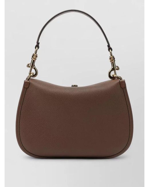 Etro Brown Medium Suede Leather Shoulder Bag