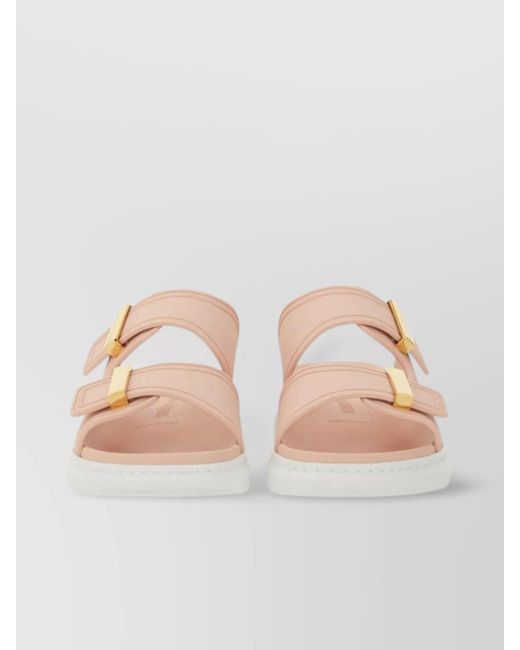 McQueen Natural Oversized Sandals