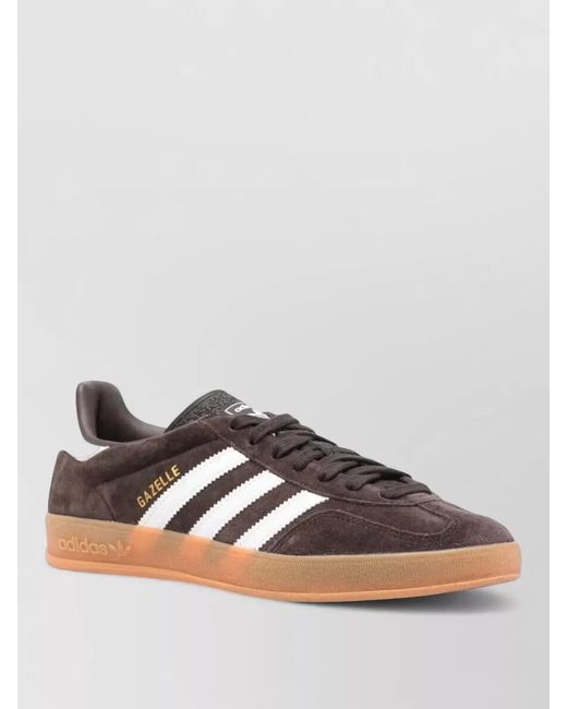 Adidas Gray Gazelle Indoor Low Top Sneakers