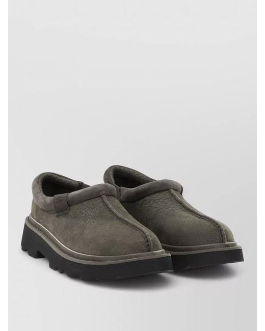 Ugg Black Leather Loafers for men