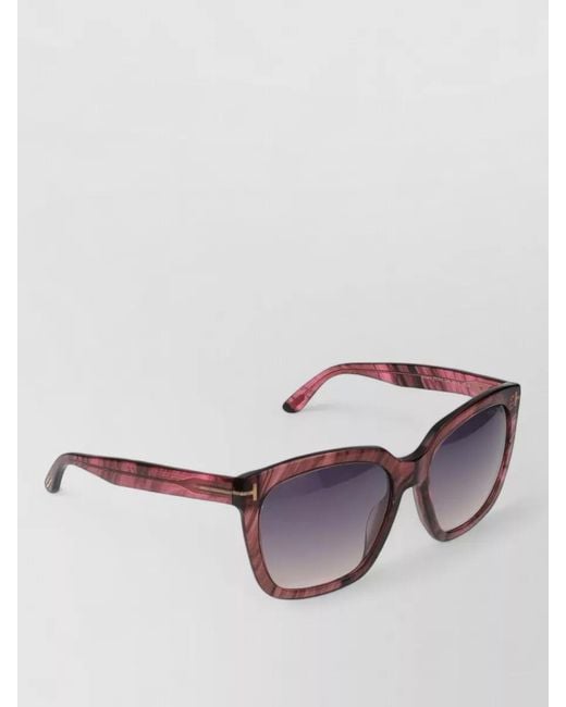 Tom Ford Multicolor Sunglasses Ft0502 74B Cat Eye Oversized