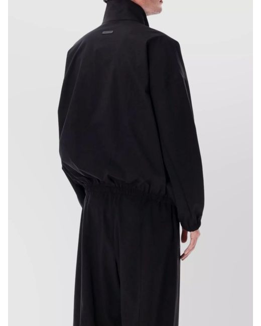 Fear Of God Blue High Neck Track Jacket for men
