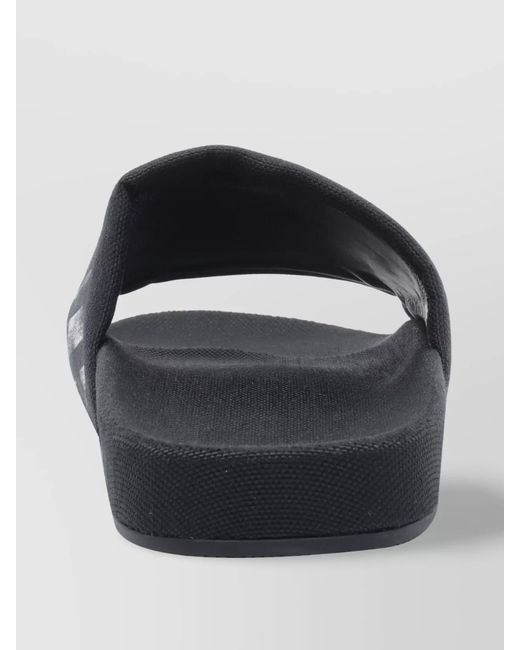 Balenciaga Multicolor Cotton Slide Sandals for men