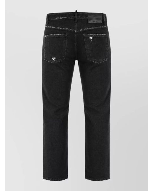 DSquared² Black Denim Jeans for men