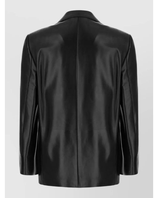 Gucci Black Leather Jacket for men