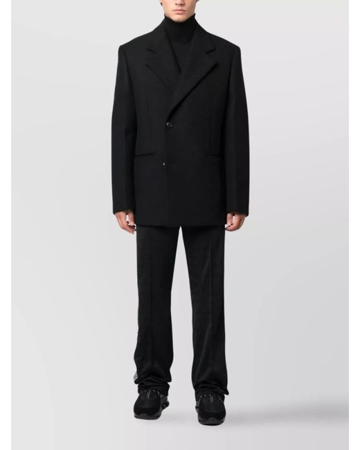 Versace Black Printed Regular-Fit Track Pants for men