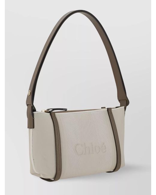 Chloé Multicolor Carry Canvas Shoulder Bag