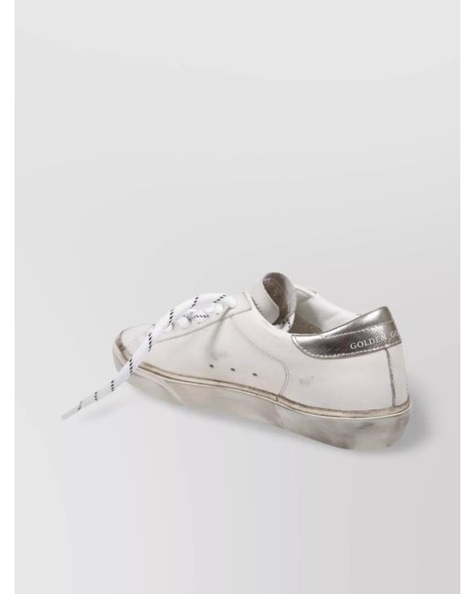 Golden Goose Deluxe Brand Natural Leather Low-Top Sneakers