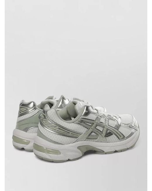 Asics Metallic Gel 1130 Sneakers Round Toe Mesh Upper