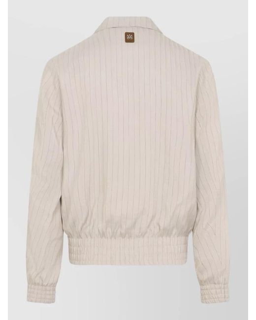 Amiri Natural Striped Lightweight Jacket for men