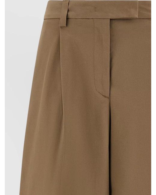 Thelatest Natural Deva Pants Belt Loops Wide Leg