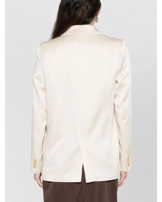 Forte_forte Natural Single-Breasted Blazer