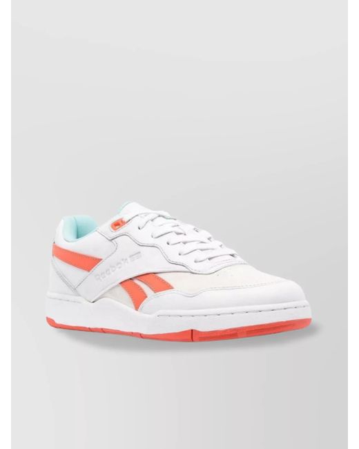 Palm Angels White Leather Low-Top Sneakers for men