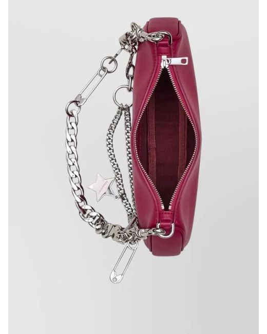 Marc Jacobs Red Leather Shoulder Bag