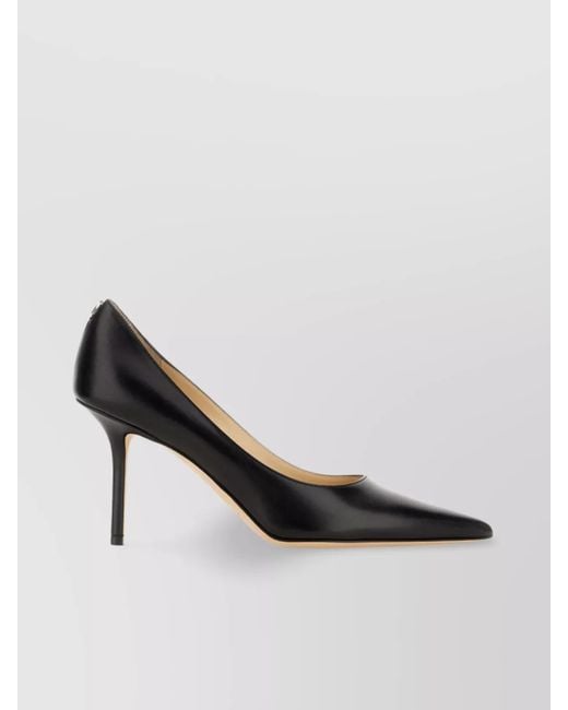 Jimmy Choo Multicolor Leather Pointed-Toe 85Mm Pumps