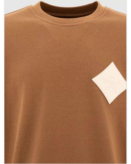MCM Brown Logo Sweatshirt for men