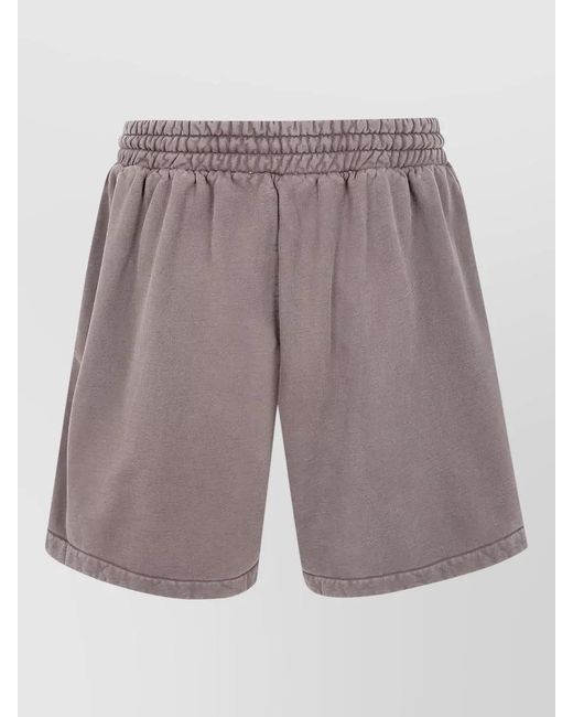 Fear Of God Gray Cotton Bermuda Shorts