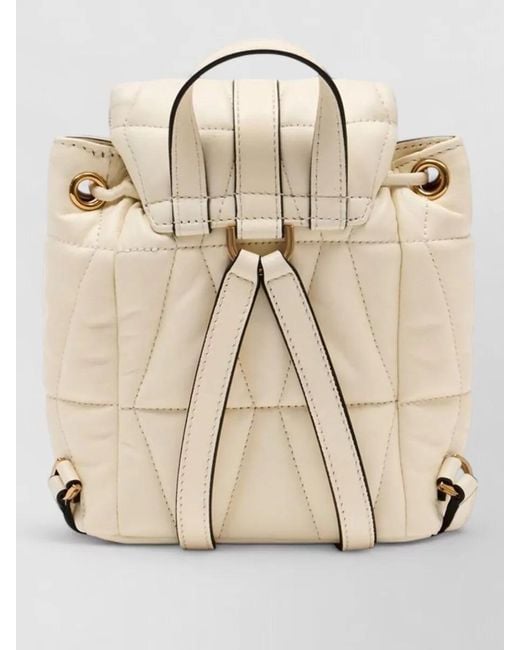 Versace Natural Leather Backpack Tone Hardware