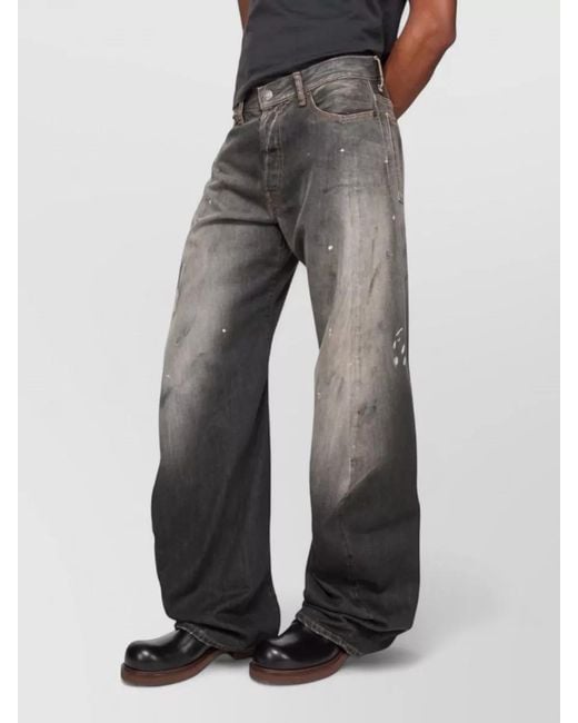 Acne Gray 2006M High Waist Denim Jeans for men
