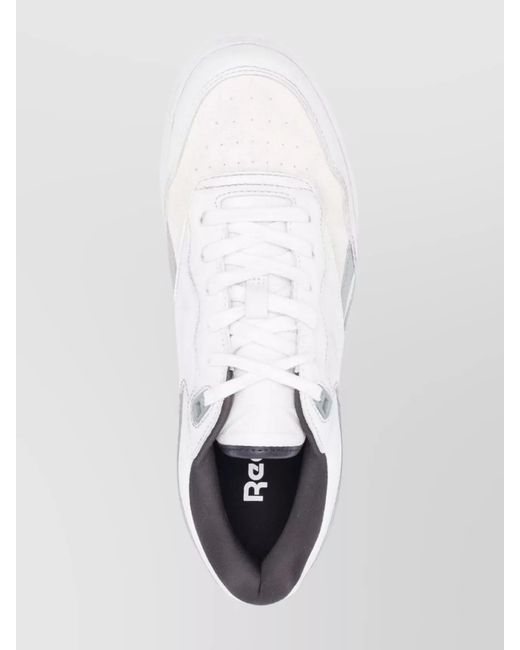 Palm Angels White Leather Low-Top Sneakers for men